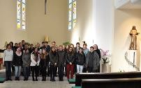 V kostole povýšenia sv. kríža